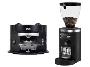 Bundle: Mahlkonig E80S Grind By Weight Grinder & Puqpress M5 | Pro Coffee Gear