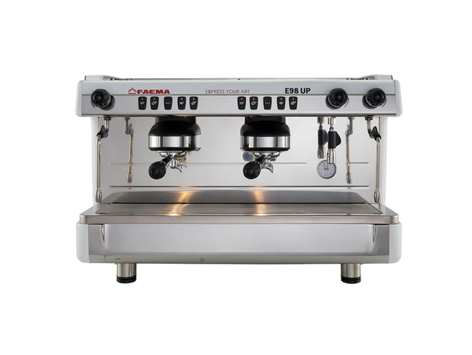 Faema E98UP A 2 Group White - Pro Coffee Gear